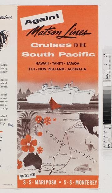 Again! Matson Lines cruises to the South Pacific