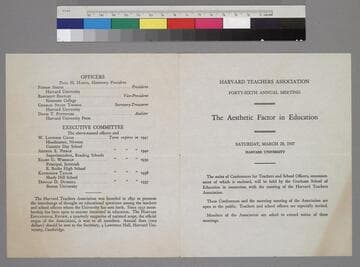 The Aesthetic Factor in Education