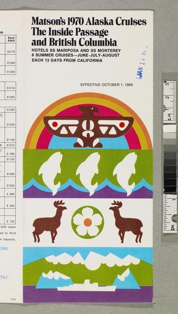 Matson's 1970 Alaska cruises : the Inside Passage and British Columbia