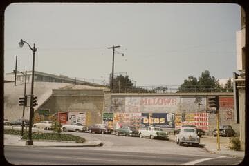 Hill Street tunnel south of Sunset Boulevard
