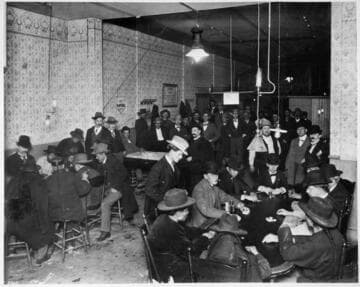 A Western gambling layout. Any old game you want