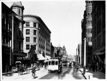 Spring St. from Third St., LARR car