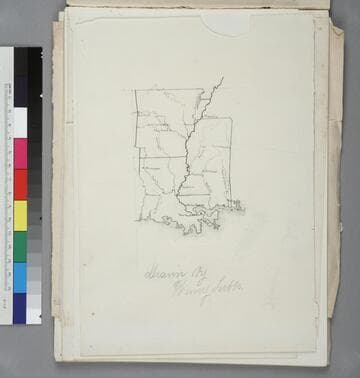 Drawing book of original drawings created by Henry S. Tubbs