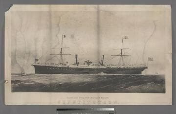 Pacific Mail Steam Ship Company's Steamer Constitution