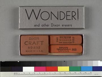 Wonder!: and other Dixon Erasers