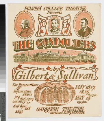 The Gondoliers by Gilbert and Sullivan
