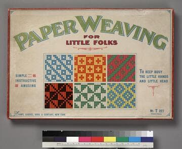 Paper Weaving for Little Folks