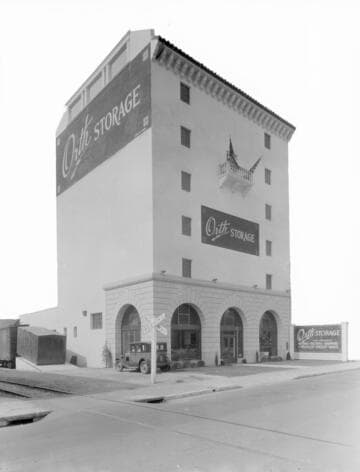 Orth Van and Storage, 238 West Colorado, Pasadena. 1928