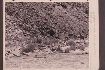The "Esmeralda II" running full speed ahead in Badger Creek Rapid