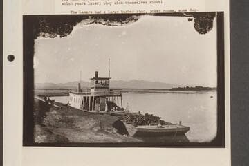 Steamer "St. Vallier" at Needles