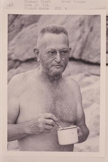 Wilson B. Taylor (Willie).  Diamond Creek.  Grand Canyon