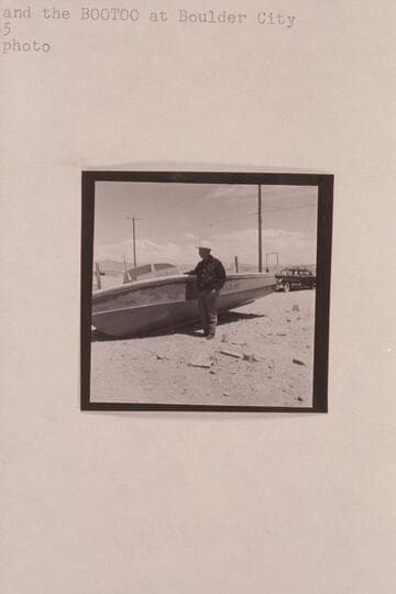 Marston and the "BOOTOO" at Boulder City