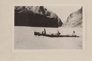 "Miss Marjorie of Chloride,"  Albert S. Jagerson motor boat.  26-28-ft. long with Continental truck engine.  Tunnel boat.  Lost by being hung on a bar