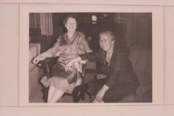 Anne Stanton Burchard and Gin Masland; King's Gap, Pennsylvania