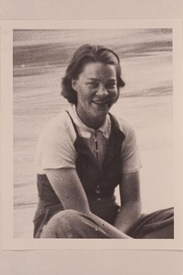 Lois Jotter in Glen Canyon