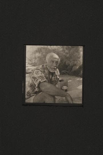 F. E. Masland, Jr., at Paria Riffle