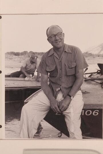 Russ Haverick; Sandy Point. He was assistant director of the Disney crew which completed a traverse of the Grand Canyon in 1959, June
