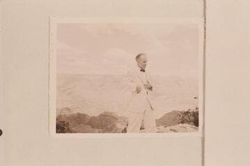 Emery Kolb at the South Rim