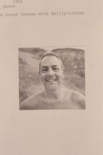 Bill LaFollette.  In Grand Canyon with Reilly-Litton in 1962