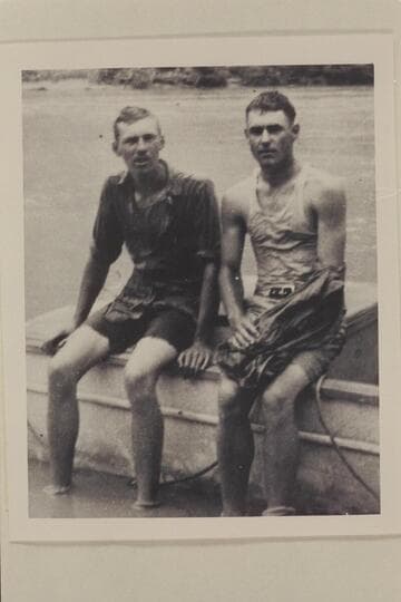 John Marshall and Fred Felton.  Cataract Canyon