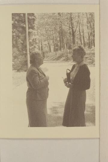 Gin Masland and Margaret Marston. Kings Gap