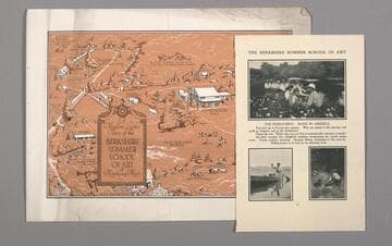 A Meadow Lark's View of the Berkshire Summer School of Art at Monterey, Mass