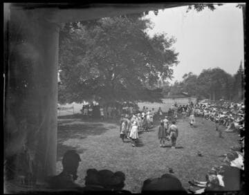 Outdoor festival, Polytechnic Elementary School, 1030 East California, Pasadena. May 17 -23, 1938