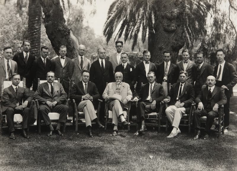 Huntington Library staff in 1924