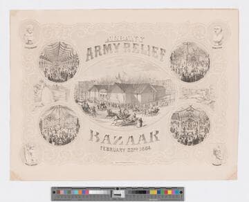 Albany Army Relief Bazaar February 22nd, 1864