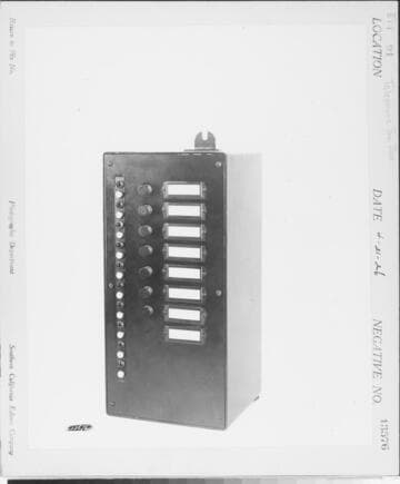 E1.1 - Electric Equipment misc