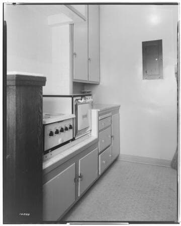 A3.3 - Ranges - Apartment House (The Davis Apts.) Kitchen