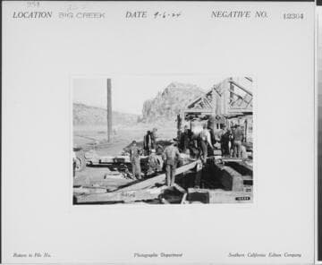 Big Creek, Florence Lake Dam