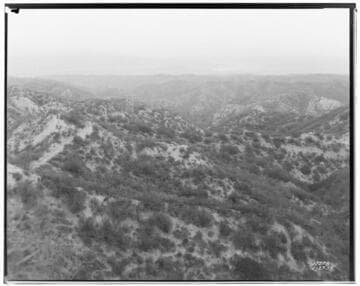Big Creek Transmission Line - Over hills in back of Saugus Substation