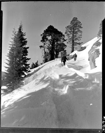 Big Creek snow survey with Sno