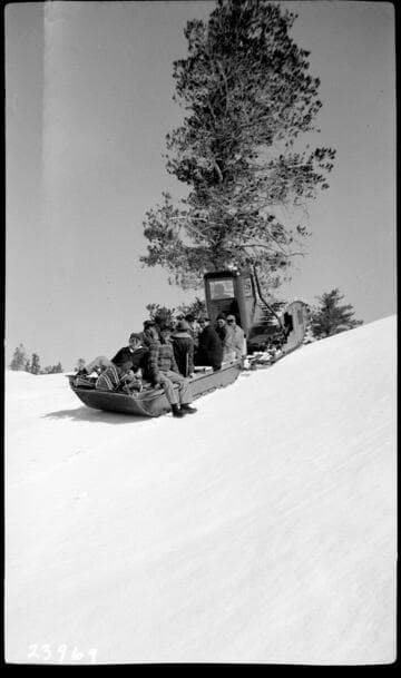 Big Creek, Florence Lake Dam - Sno-motor
