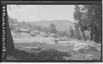 Big Creek Scenery - Sohier's investigation of future developments of Big Creek Project