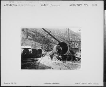 Big Creek Powerhouse #3 - Penstock 3