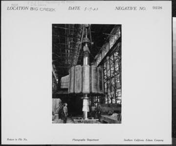 Big Creek Powerhouse #3 - PH #3 Interior