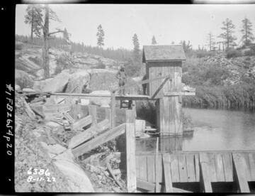 Big Creek, Shaver Lake Dam
