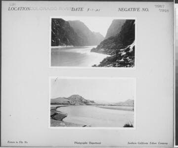 Colorado River - Colorado River in canyon country