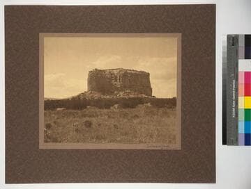 Enchanted Mesa. Near Pueblo of Acoma