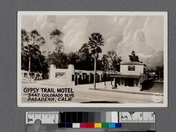 Gypsy Trail Motel, 3447 Colorado Blvd., Pasadena, Calif