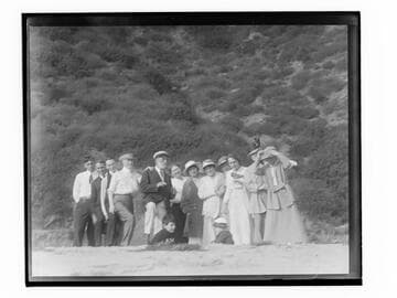 Horsley's party, Santa Monica