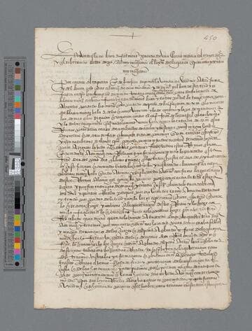 Diego de Cepeda and others, copy of letter to Pedro de las Gasca, Bishop
