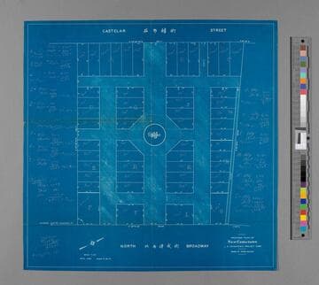Proposed plan of New Chinatown