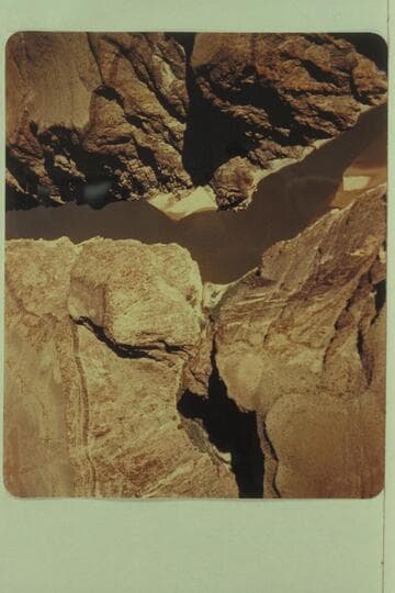 Mouth of Spencer Creek with the lava cliff on the far shore which gave name to the rapid- Lava Cliff Rapid