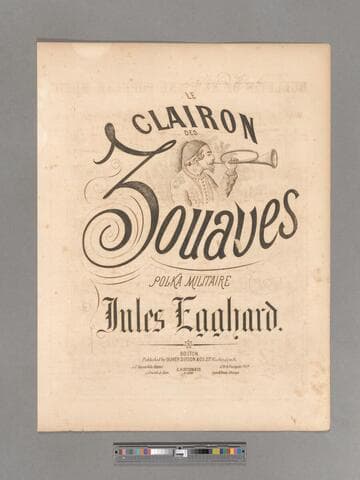 Le clairon des Zouaves : Polka militaire