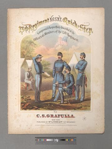 13th Regiment N. G. S. N. Y. quick step