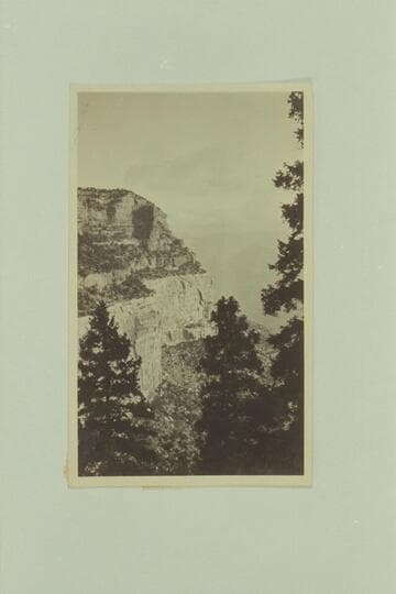 Hopi Point; South Rim. George Bauwens Collection, 1917-1918