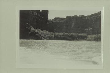 Mouth of Monument Canyon. Mile 15.6, right bank